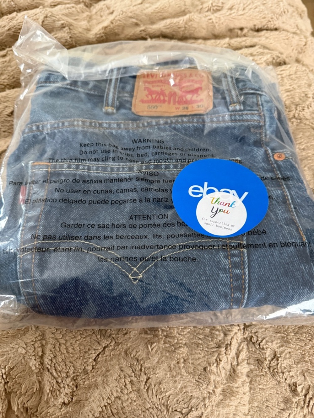 Levi's Straight Men’s Jeans in Blue Denim